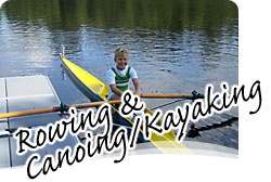 Pontoons for Rowing, kayak and canoe