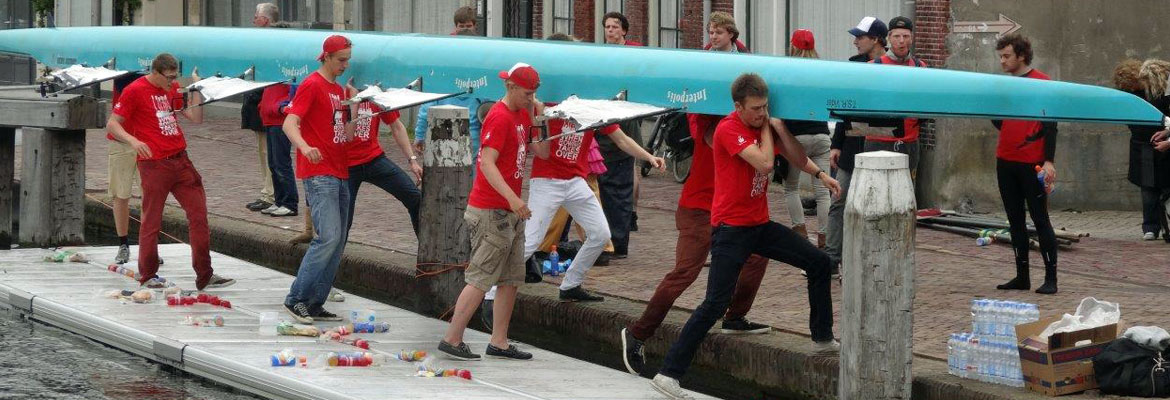 Iläggningsbrygga för rodd - Holland