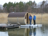 Bastuflotte med Runda bastun, Vättö