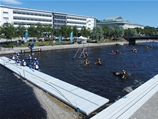 Kanotpolo-SM med EasyFloat flytbryggor