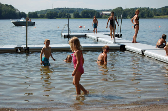 Badbrygga i Botkyrka Kommun